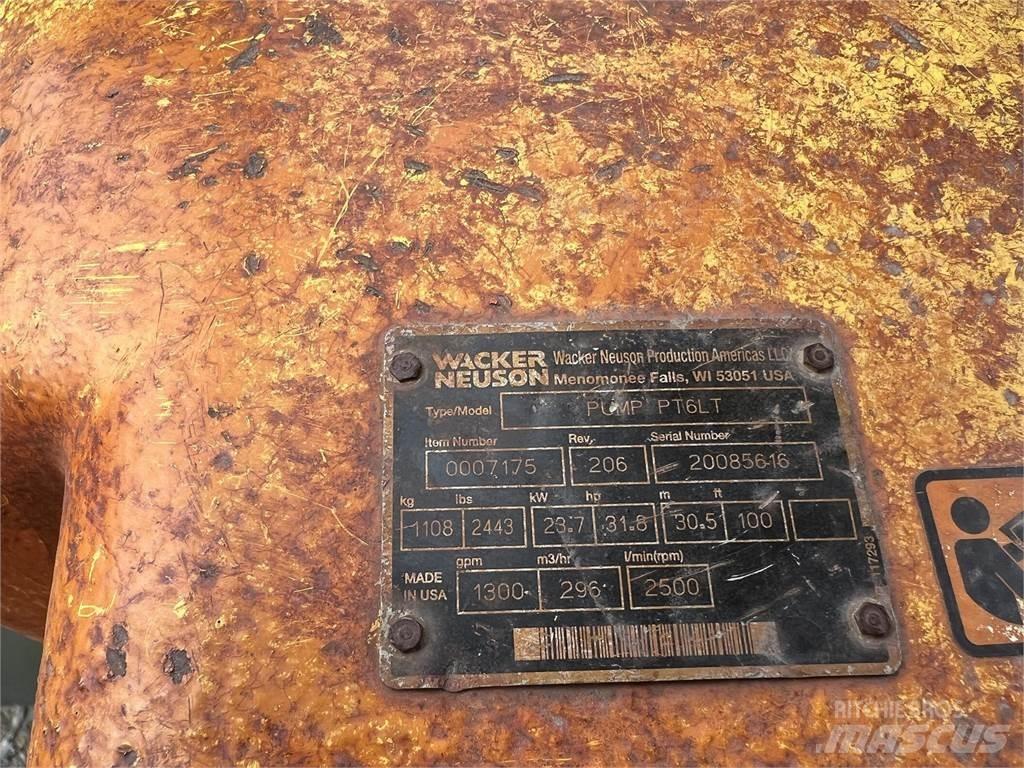 Wacker Neuson PT6 Vodne črpalke