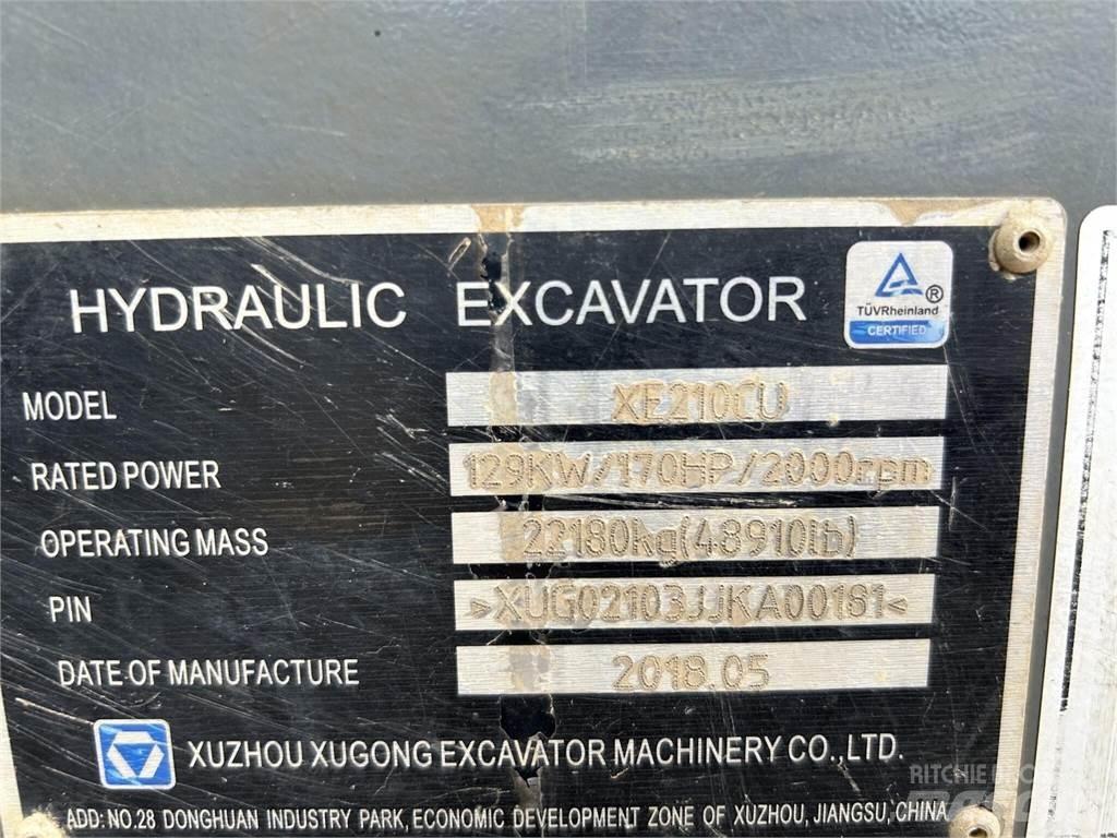 XCMG XE210CU Bagri goseničarji