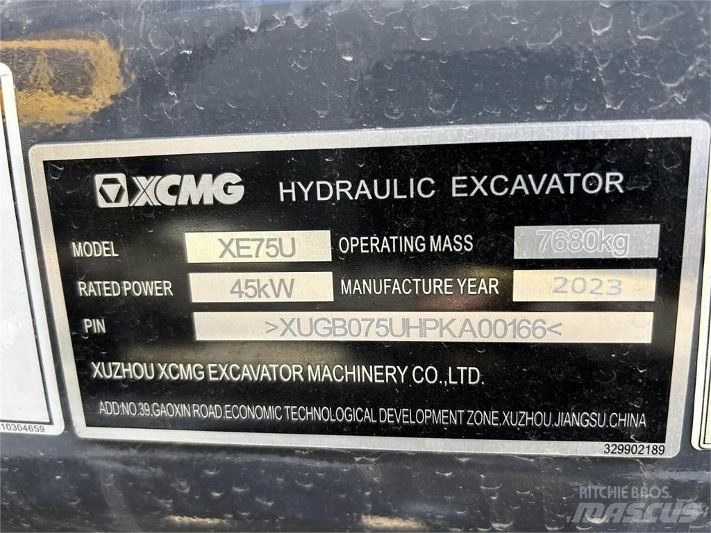 XCMG XE75U Bagri goseničarji