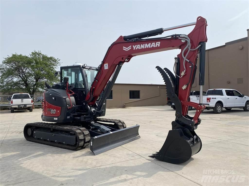 Yanmar VIO80 Bagri goseničarji