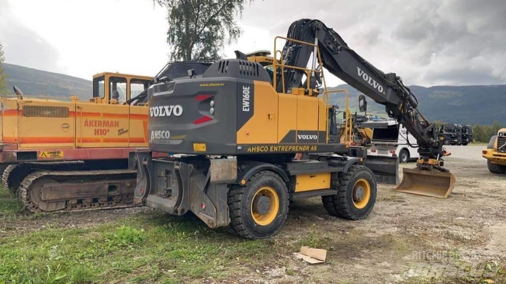 Volvo EW 160 E Bagri na kolesih
