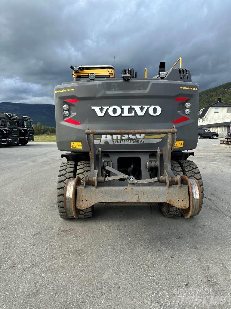 Volvo EW 160 E Bagri na kolesih
