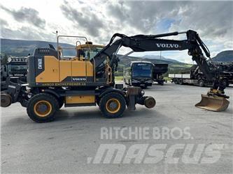 Volvo EW 160 E Bagri na kolesih