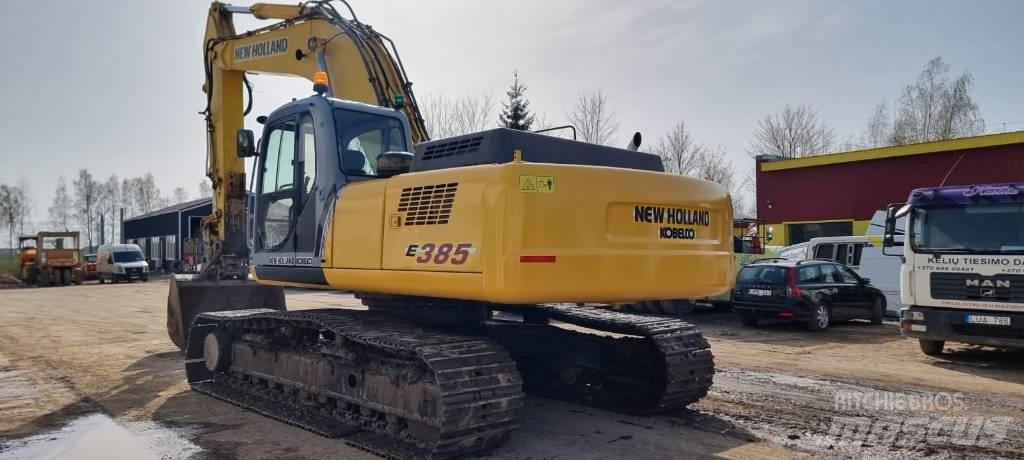 New Holland E 385 Bagri goseničarji