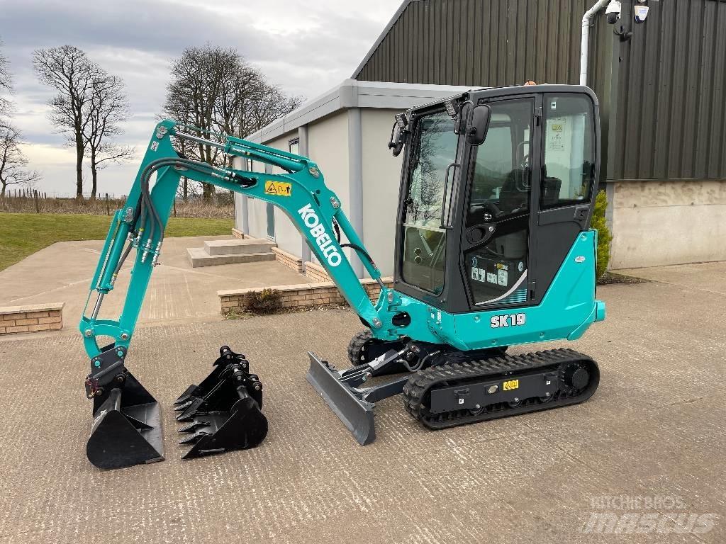 Kobelco SK 19 Mini bagri <7t