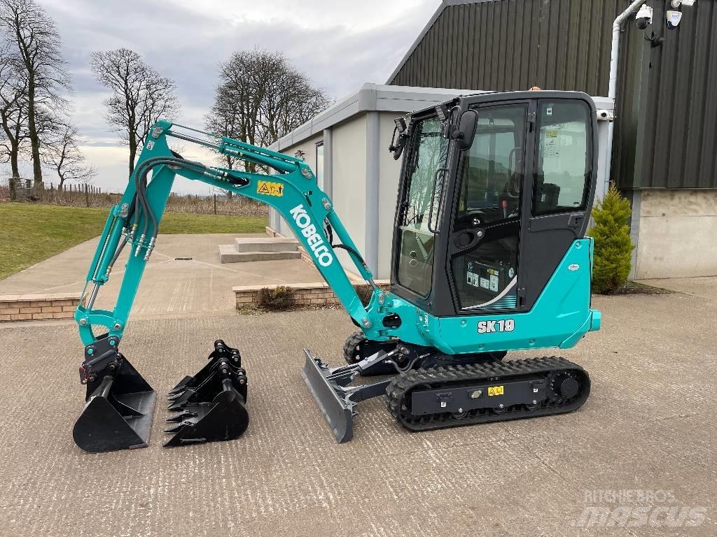 Kobelco SK 19 Mini bagri <7t