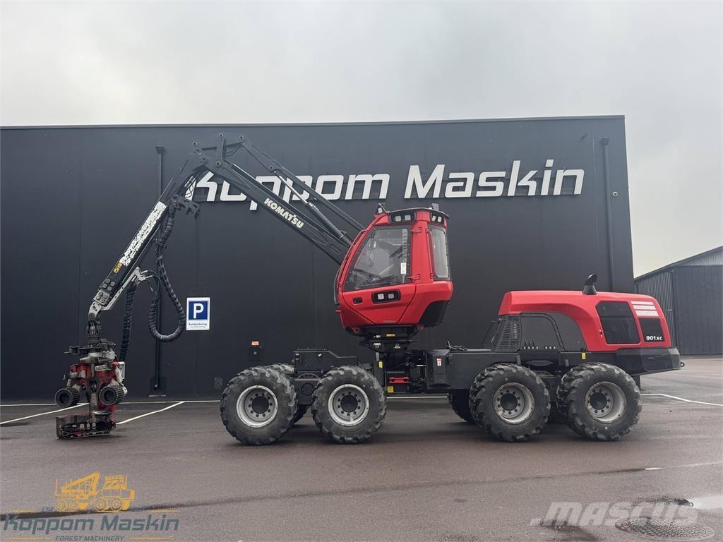 Komatsu 901XC Harvesterji