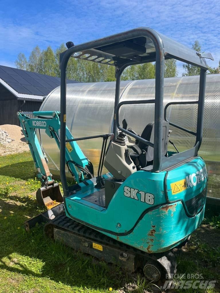 Kobelco SK 16 Mini bagri <7t