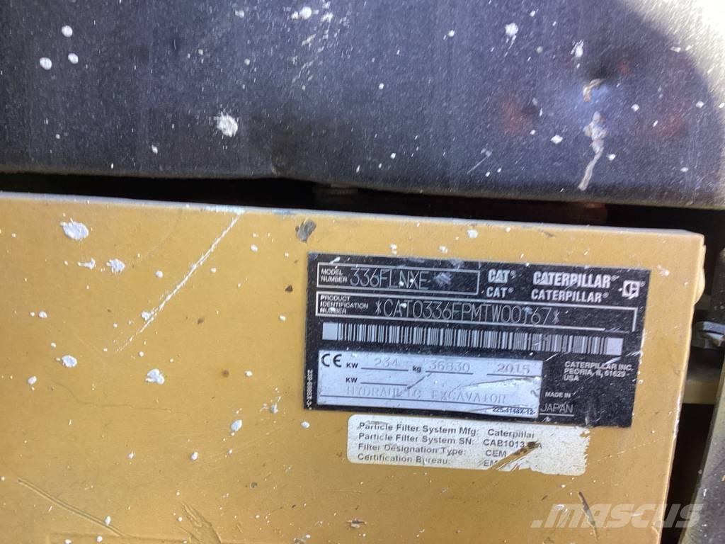 CAT 336F LN XE Bagri goseničarji