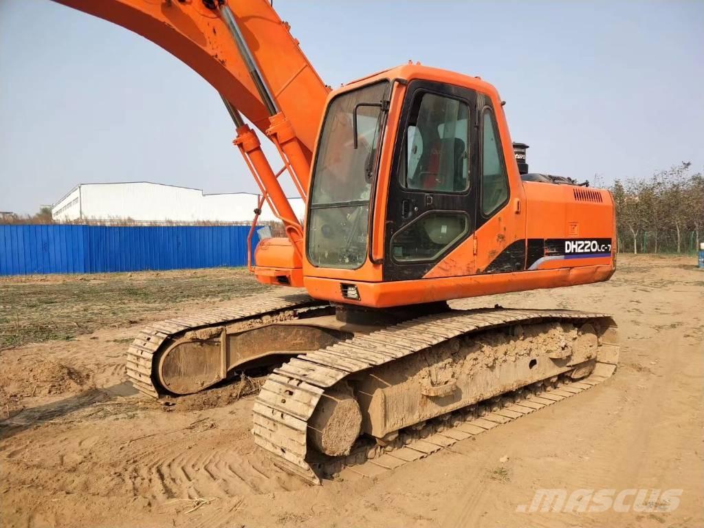 Doosan dh220lc-7 Bagri goseničarji
