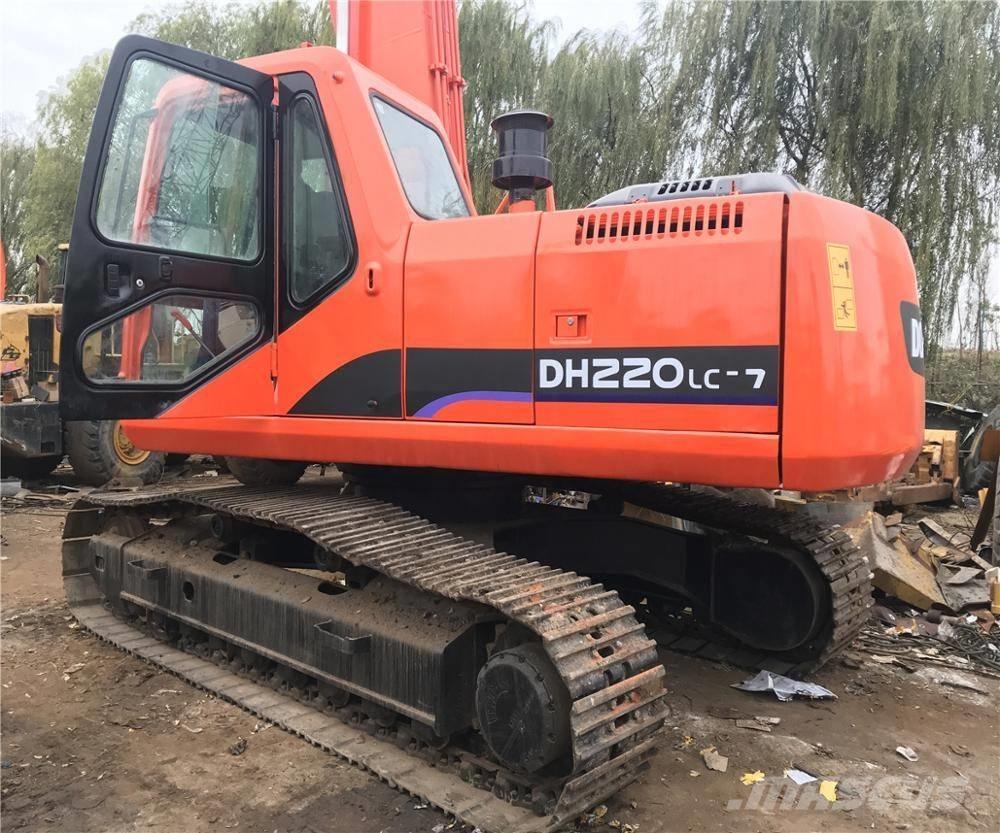 Doosan dh220lc-7 Bagri goseničarji