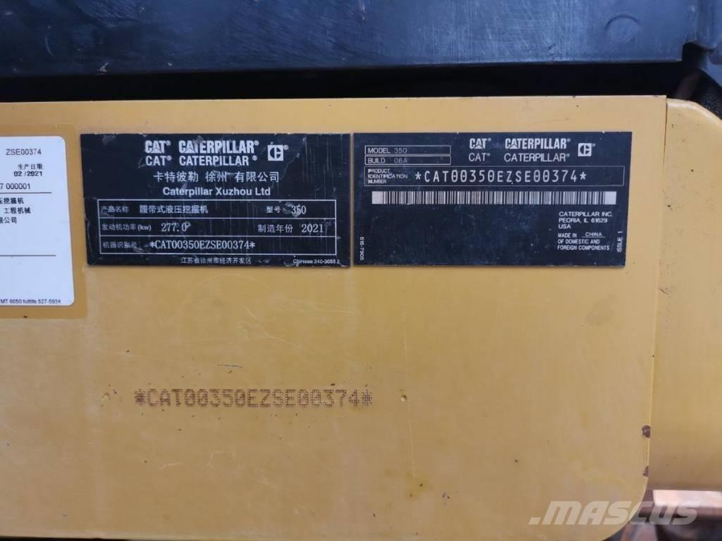 CAT 2021 CAT 350 Bagri na kolesih