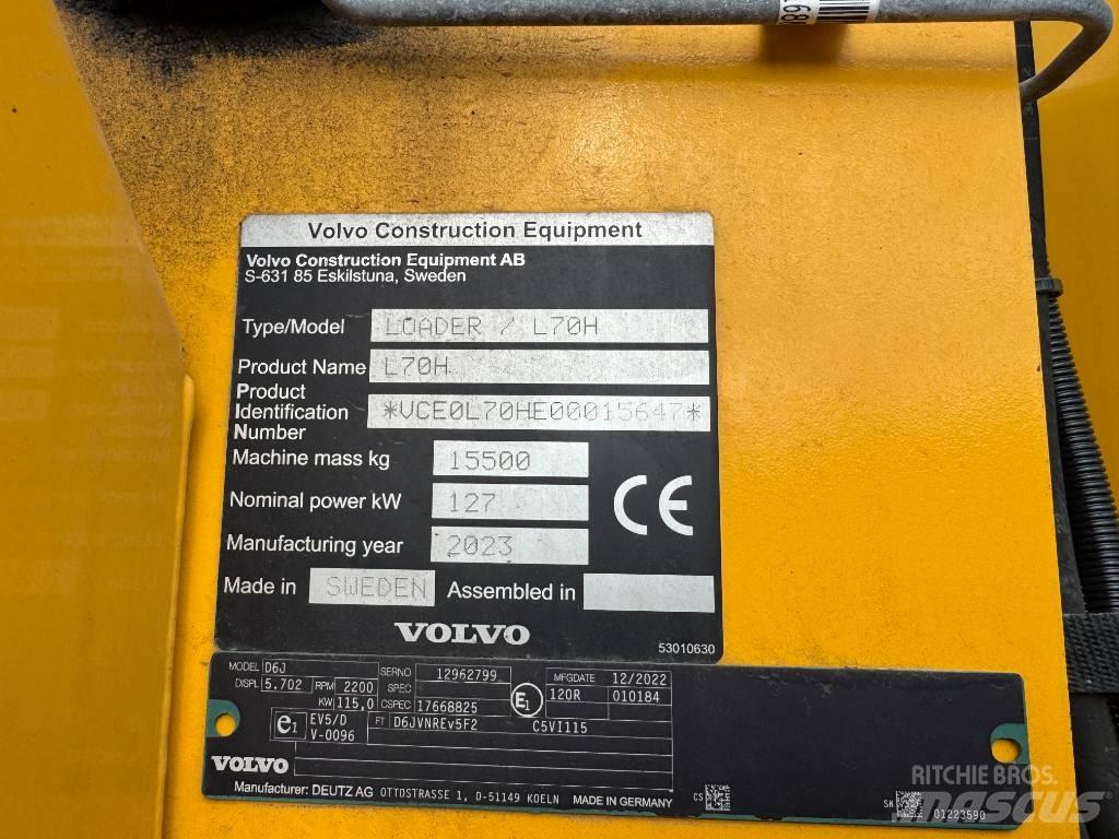 Volvo L 70 H Kolesni nakladalci