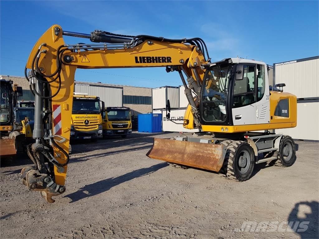 Liebherr A918 G6.0 Bagri na kolesih
