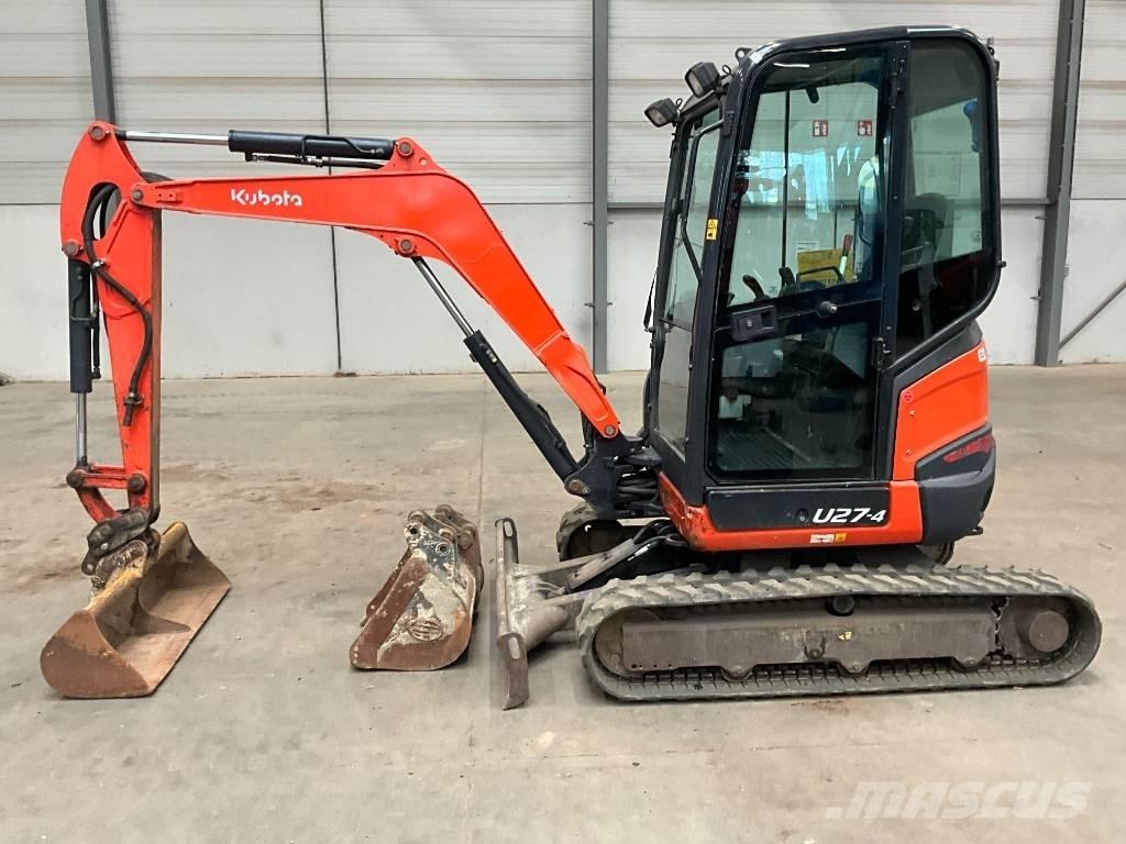 Kubota U 27-4 Mini bagri <7t