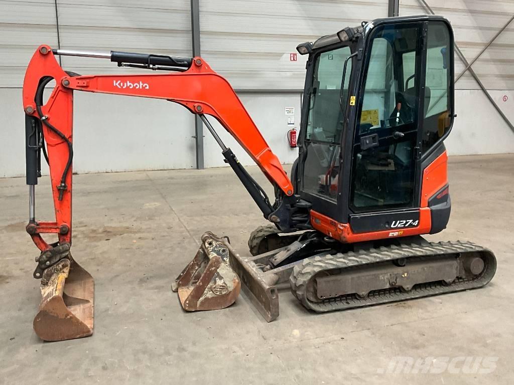 Kubota U 27-4 Mini bagri <7t