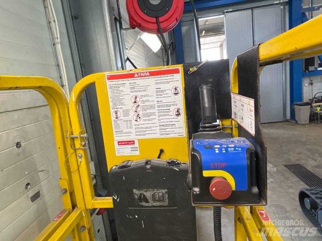 Saxlift GMG 930 ED, Škarjaste dvižne ploščadi
