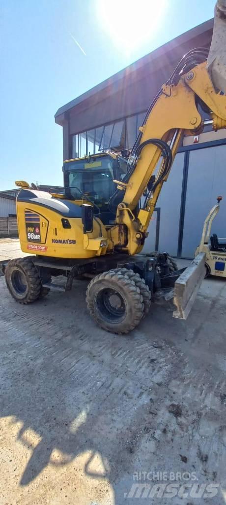 Komatsu PW98 MR-11 Bagri na kolesih