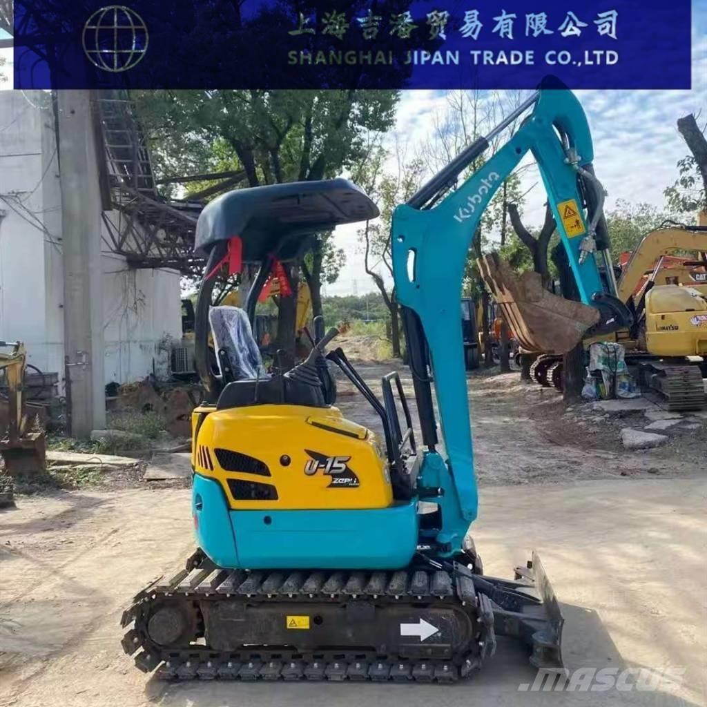 Kubota U 15 Mini bagri <7t