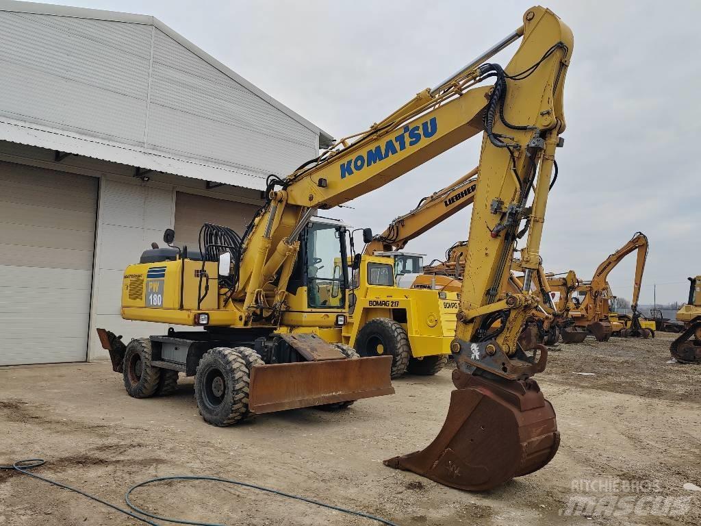 Komatsu PW 180-7EO Bagri na kolesih
