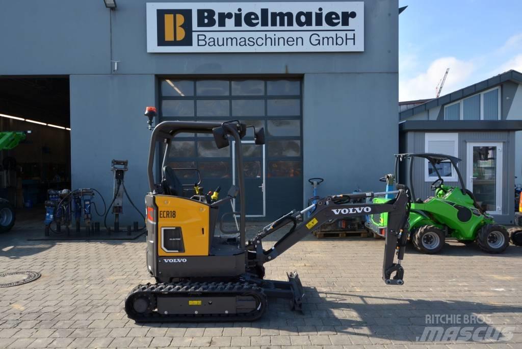 Volvo ECR18 electric Mini bagri <7t
