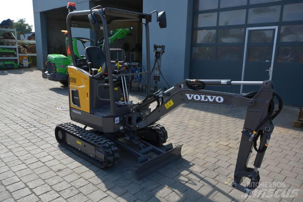 Volvo ECR18 electric Mini bagri <7t