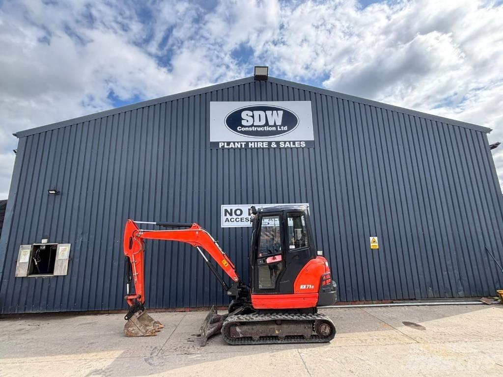 Kubota KX 71-3 Mini bagri <7t