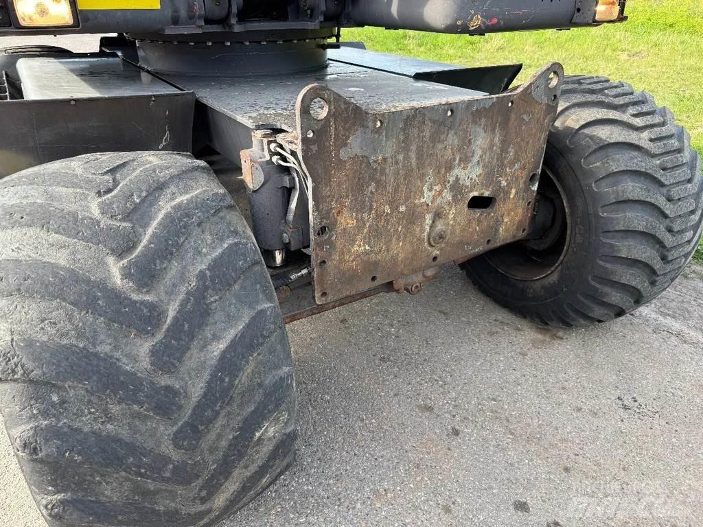 Volvo EW140 Bagri na kolesih