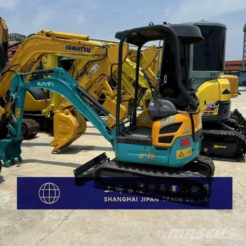 Kubota U 15 Mini bagri <7t