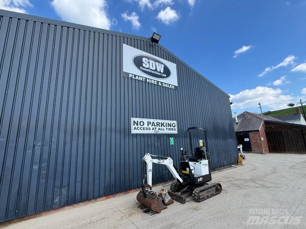 Bobcat E 10 Mini bagri <7t