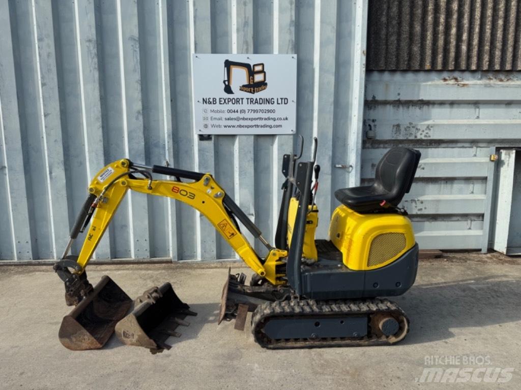 Wacker Neuson 803 Mini bagri <7t