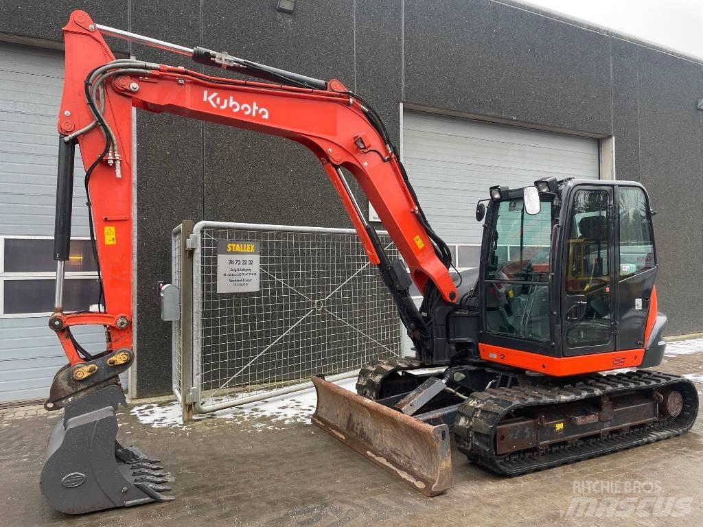 Kubota KX080-4a Midi bagri 7t – 12t