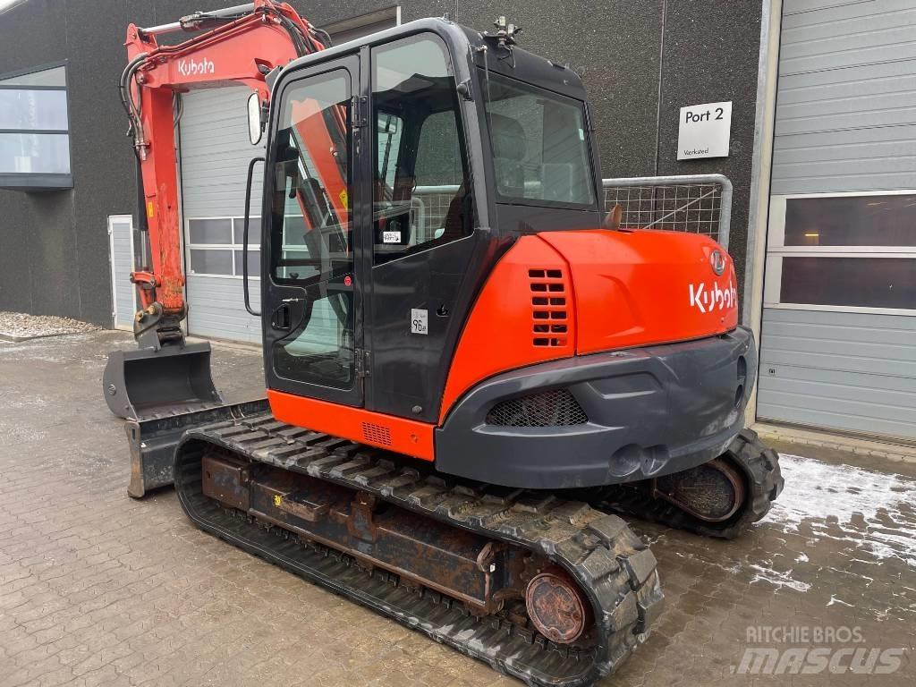 Kubota KX080-4a Midi bagri 7t – 12t
