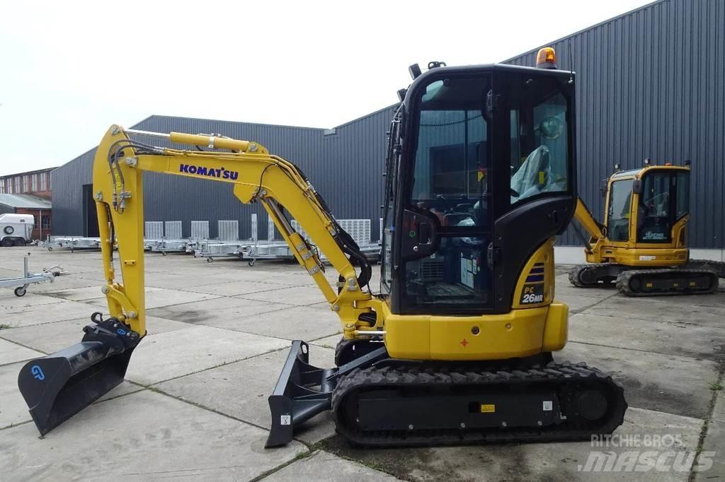 Komatsu PC26MR Bagri goseničarji
