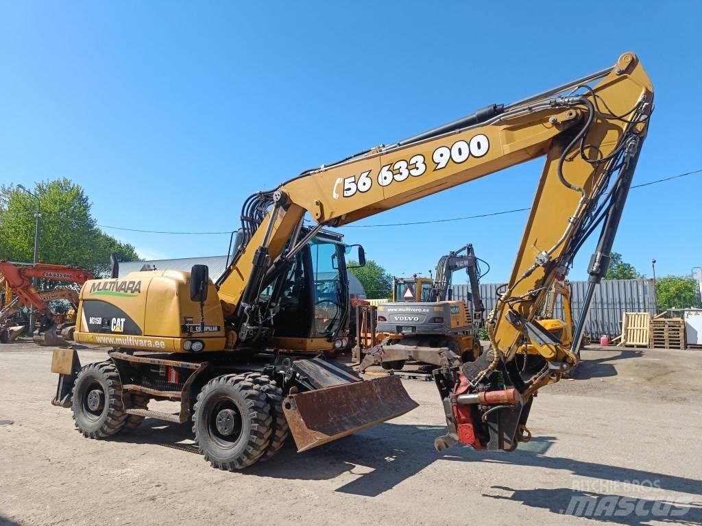 CAT M 315 D Bagri na kolesih