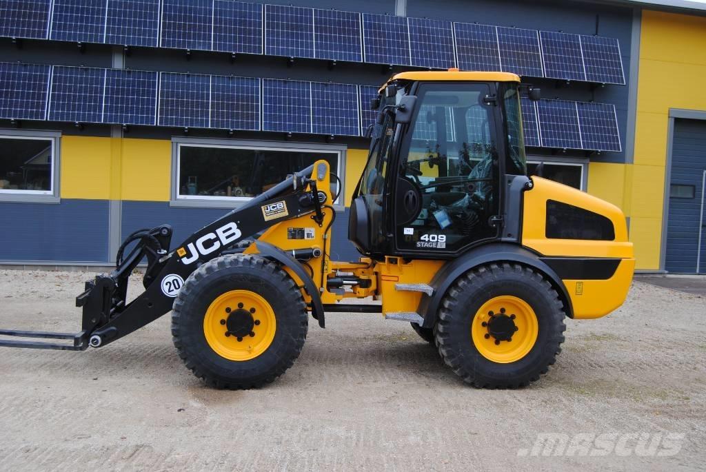 JCB 409 Kolesni nakladalci