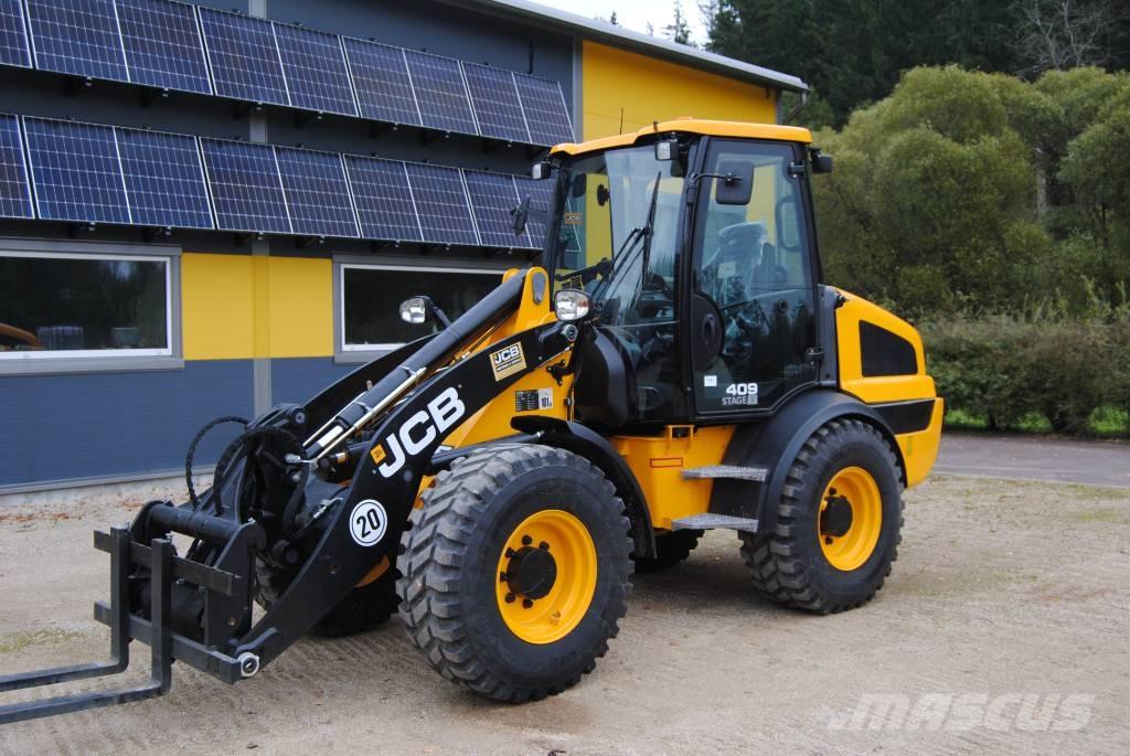 JCB 409 Kolesni nakladalci