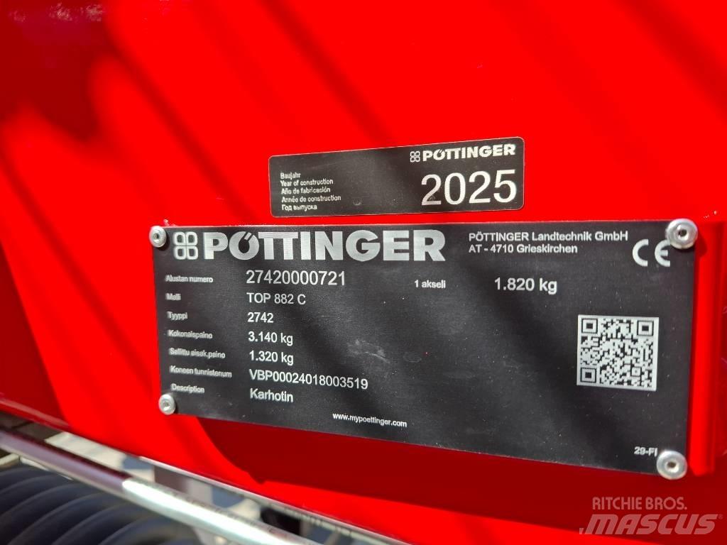 Pöttinger TOP 882C Zgrabljalniki