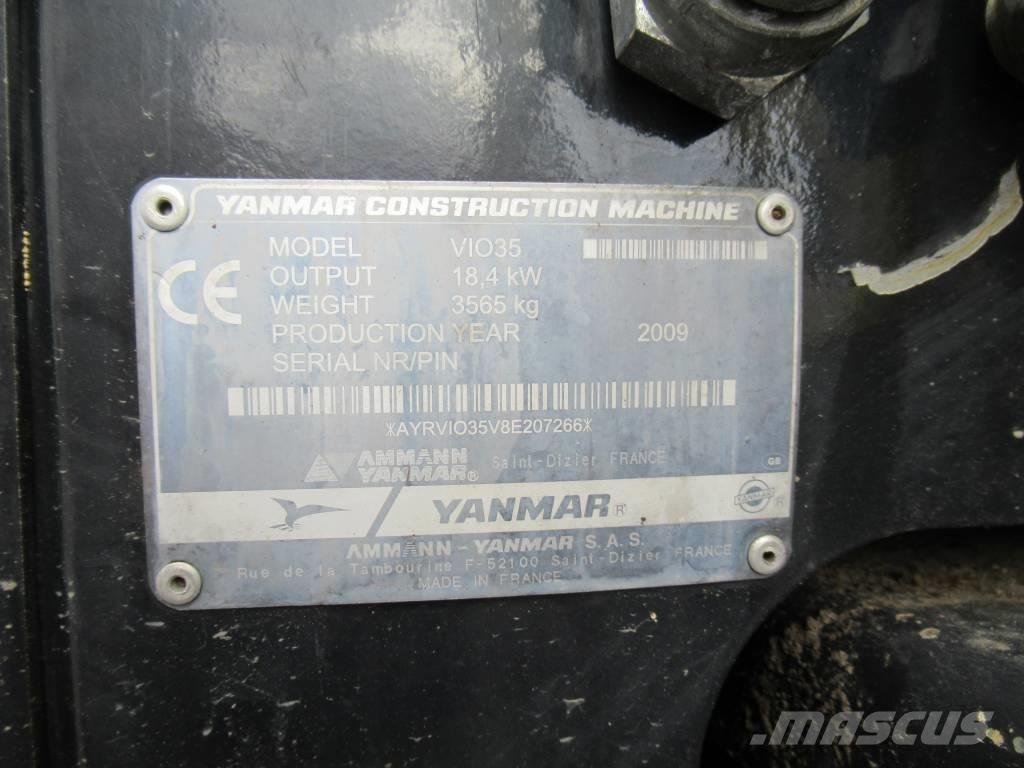Yanmar VIO 35 Mini bagri <7t