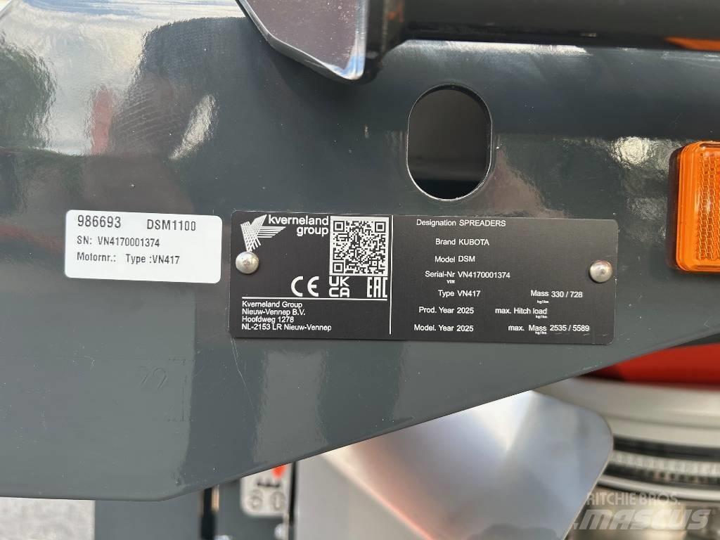 Kubota DSM 1100 Trosilniki mineralnega gnojila