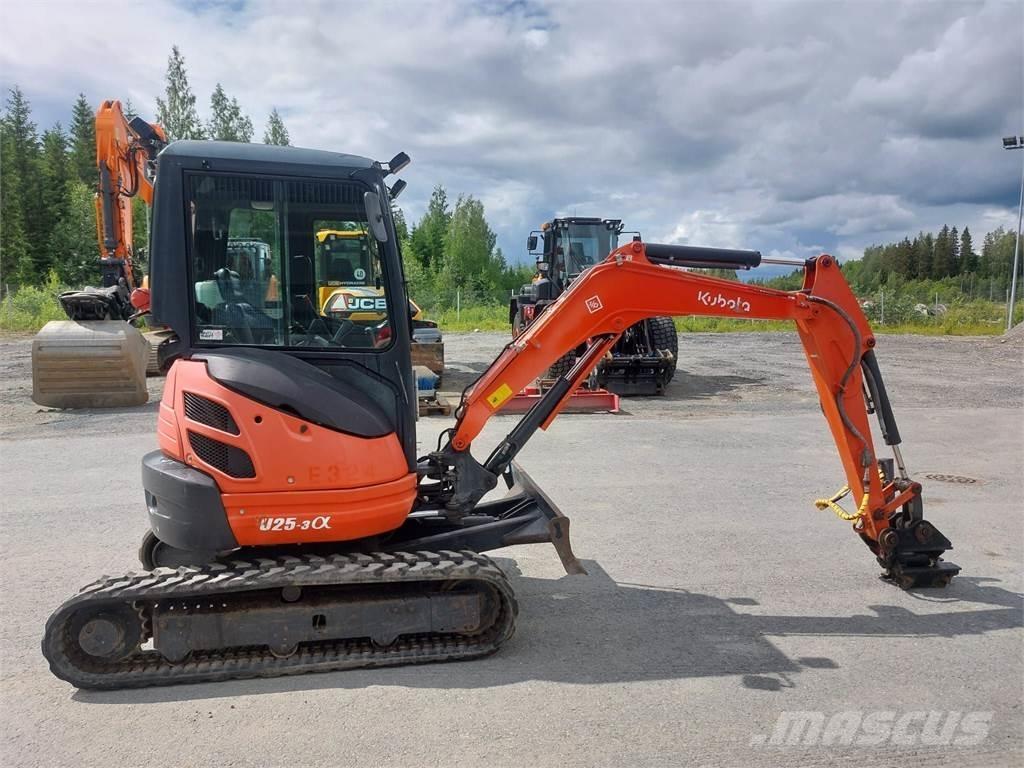 Kubota U25-3 Mini bagri <7t