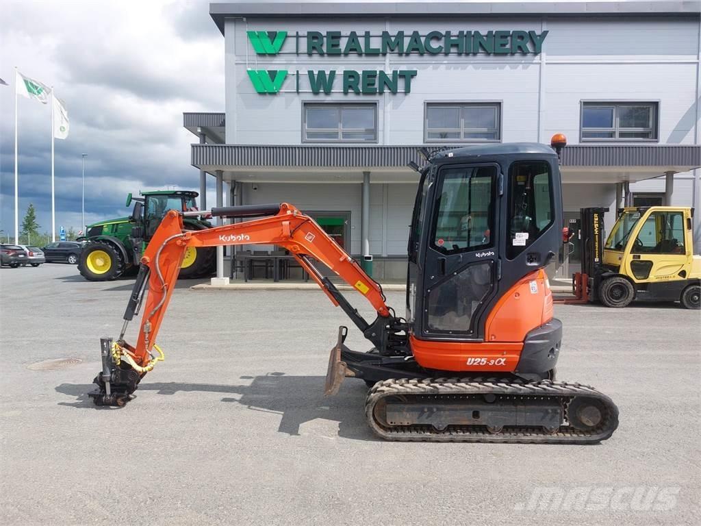 Kubota U25-3 Mini bagri <7t
