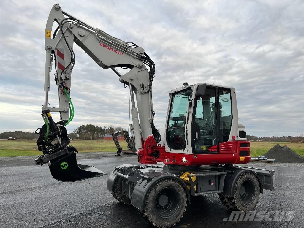 Takeuchi TB 395 W Bagri na kolesih