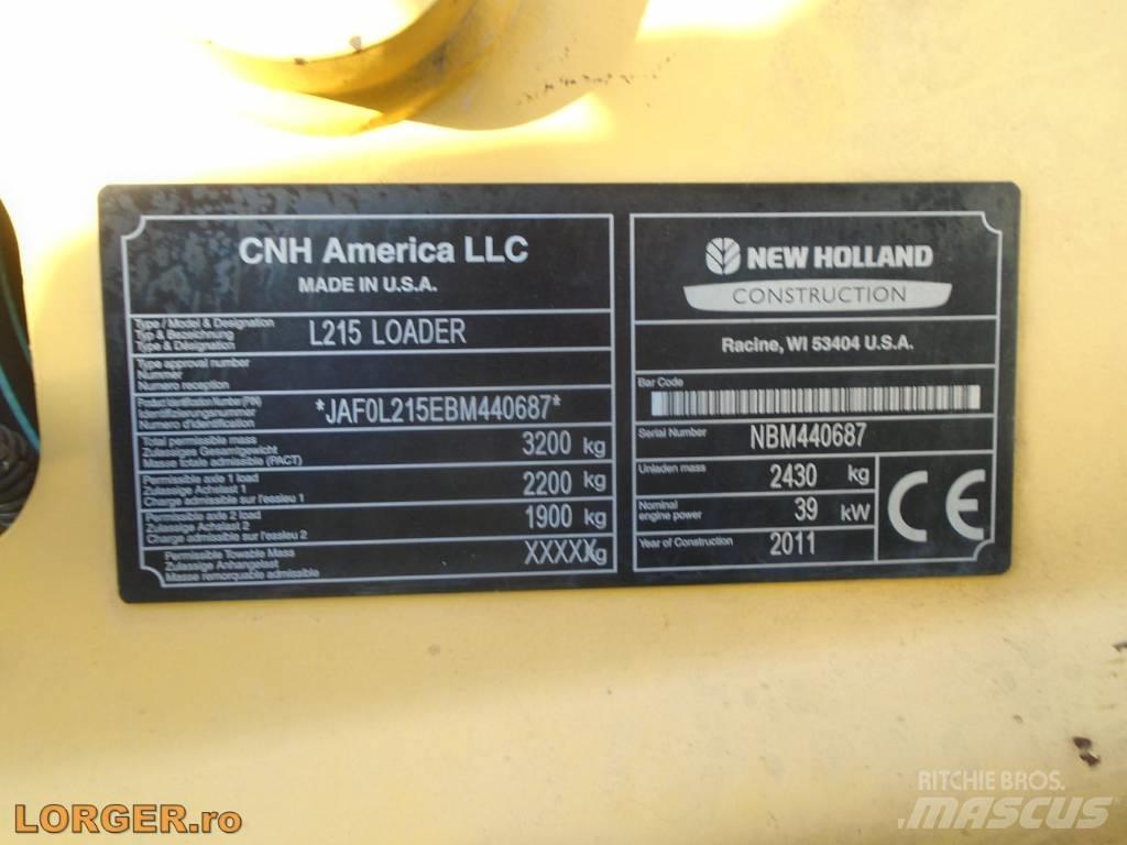 New Holland L 215 Skid steer mini nakladalci