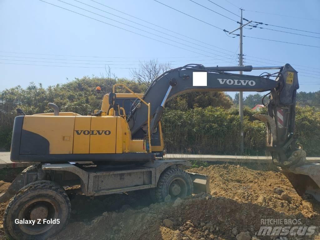 Volvo EW145BP Bagri na kolesih