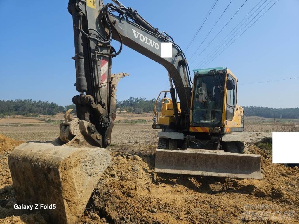 Volvo EW145BP Bagri na kolesih