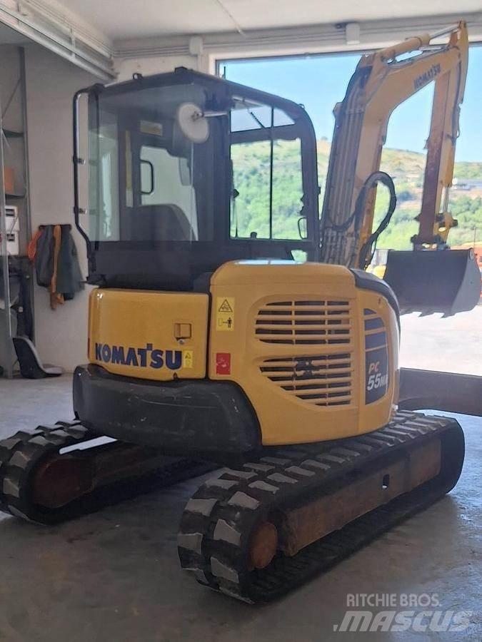 Komatsu PC55 MR-3 Mini bagri <7t