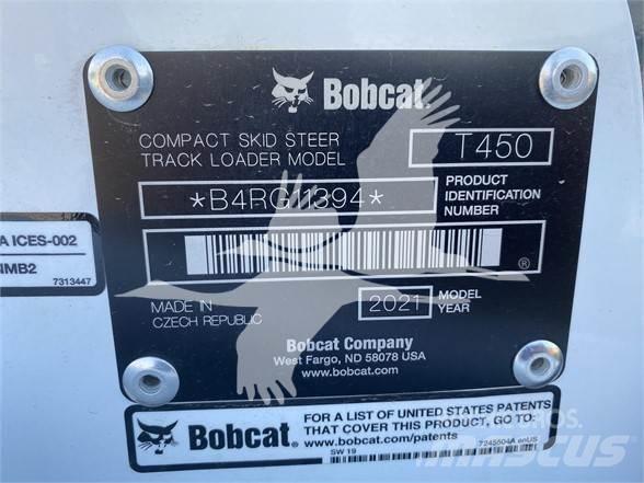 Bobcat T450 Skid steer mini nakladalci