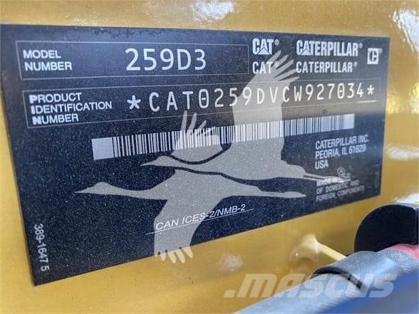CAT 259D3 Skid steer mini nakladalci