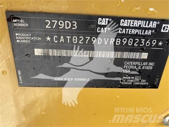 CAT 279D3 Skid steer mini nakladalci